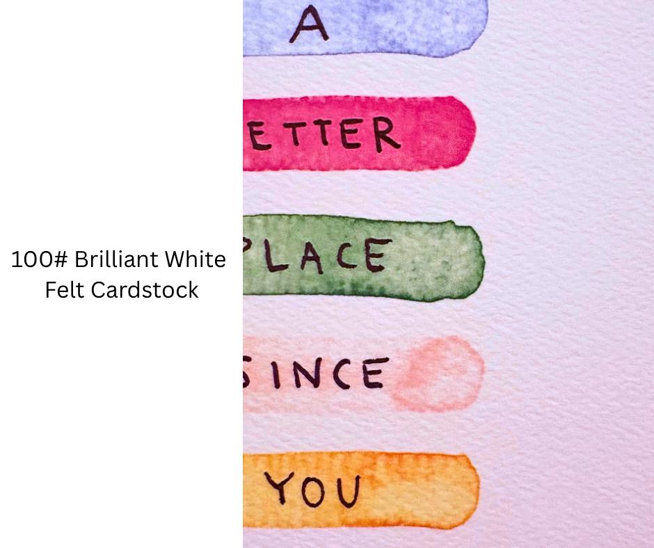 Colorful & Supportive Card | Hand-painted Watercolor Design | LGBTQ+ Pride | Feminism | Advocacy | Rainbow