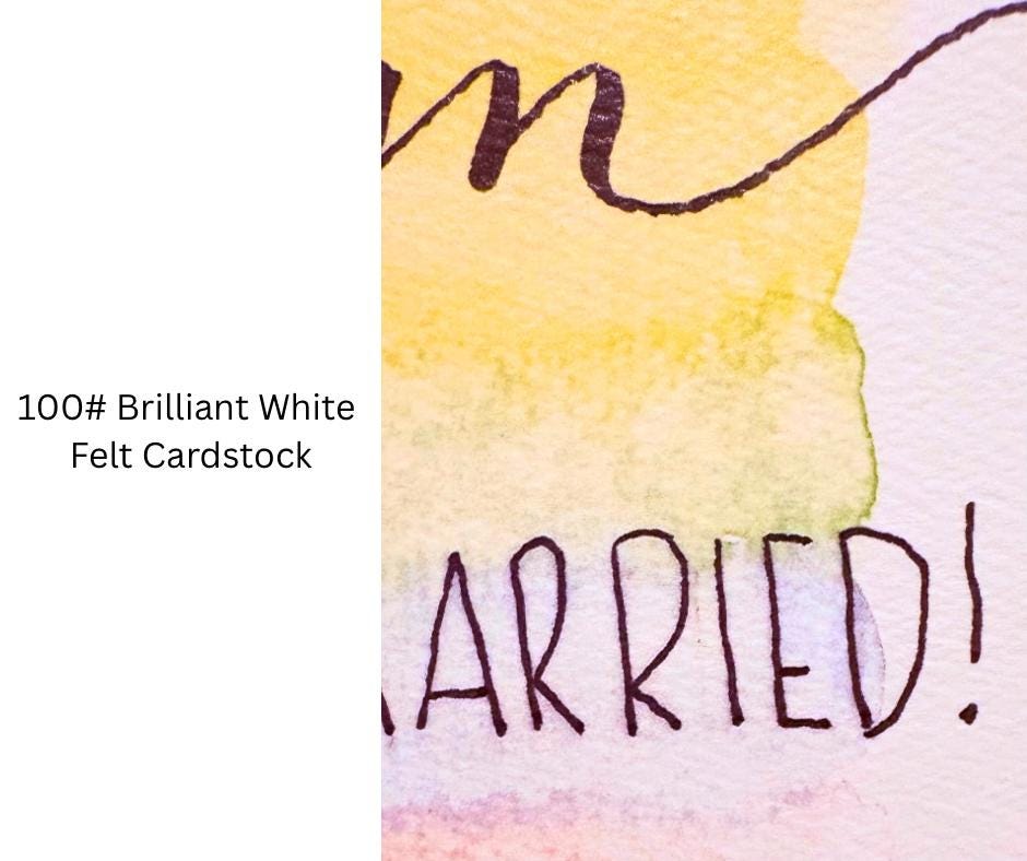 Colorful & Supportive Card | Hand-painted Watercolor Design | LGBTQ+ | Celebration | Gift for Him, Her, Them | Thank You Card | Rainbow