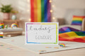 Colorful & Supportive Card | Hand-painted Watercolor Design | LGBTQ+ | Celebration | Gift for Him, Her, Them | Gender Inclusive | Rainbow