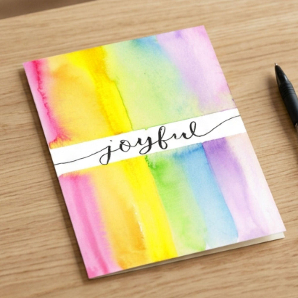 Joyfully Queer Coach x Modern Affection Prints | Joyful | Handpainted Watercolor Design | LGBTQ+ Pride | Celebration | Spread Joy |